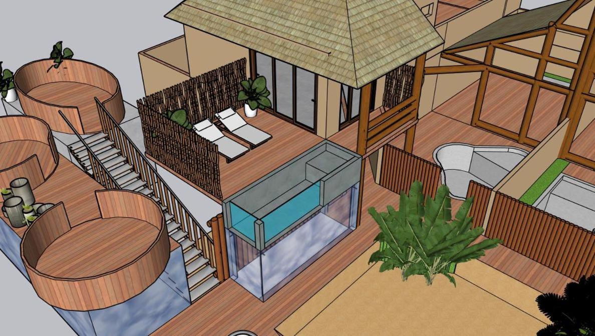 Villa Pantai Boutique Hotel Atins Buitenkant foto